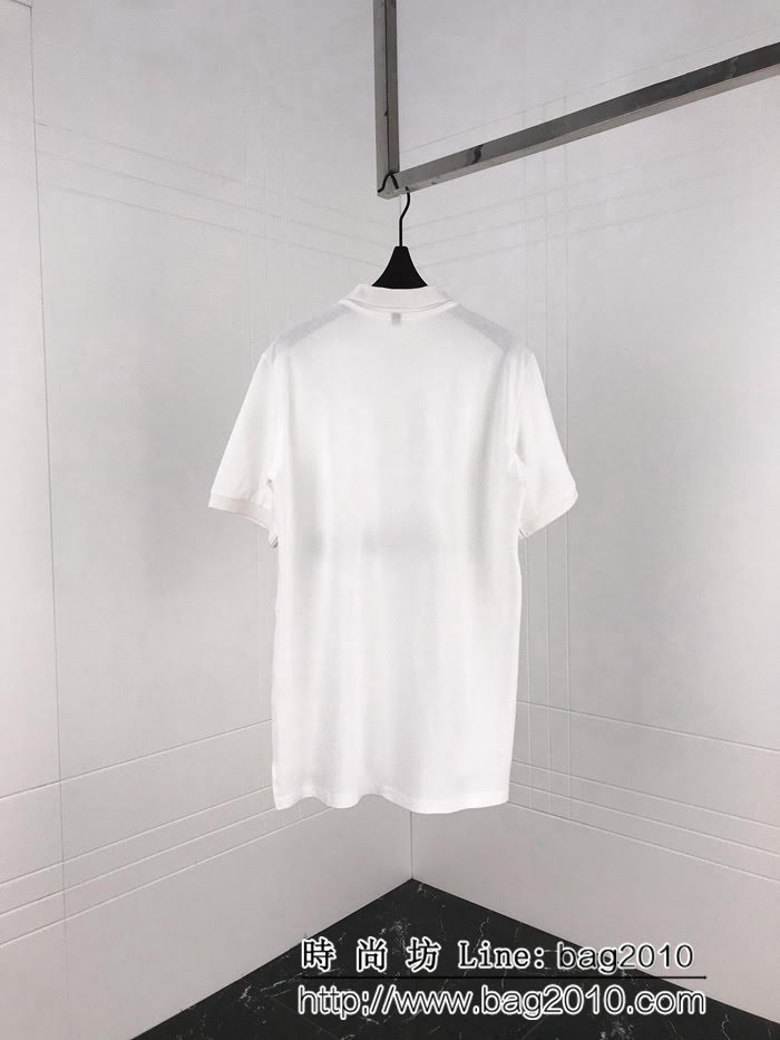 Gvc紀梵希 19ss春夏新款Polo衫 絲光棉短袖 立體字母刺繡 簡約百搭風格 男女同款 ydi1728